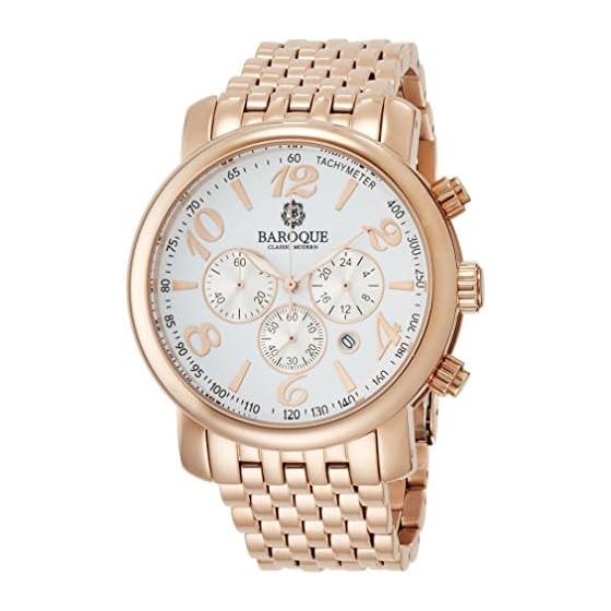 [Baroque] BAROQUE Watch Quartz Japanese Move Genio BA1002RG-01M Men s