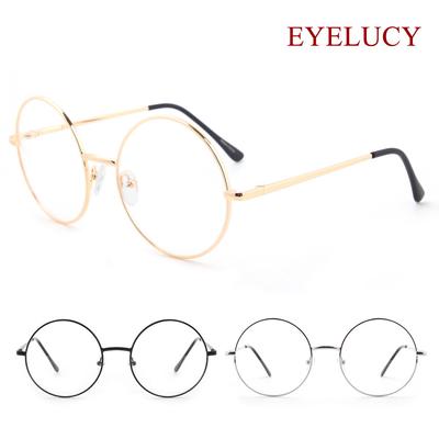Ailusi No.4582 Round Metal Fashion Eyeglass Frames