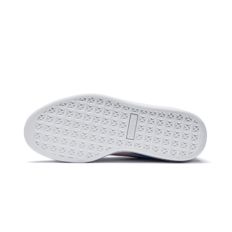 Puma Suede Street 50 Casual Lightweight Balance Low Top Skate Shoes Kids Sneakers Blue White 368924-01