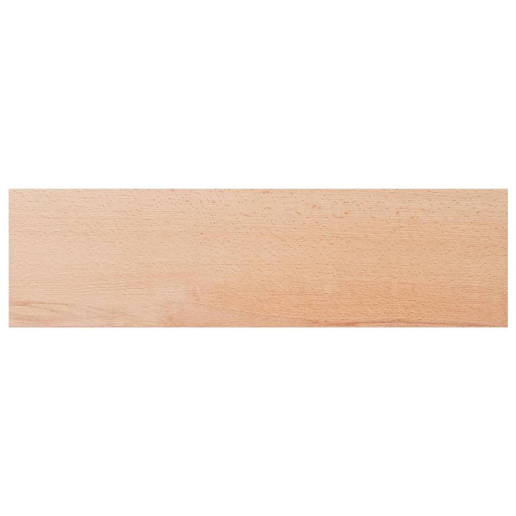 Stair Treads 4 pcs 90 x 25 x 2 cm Natural Solid Beech Wood