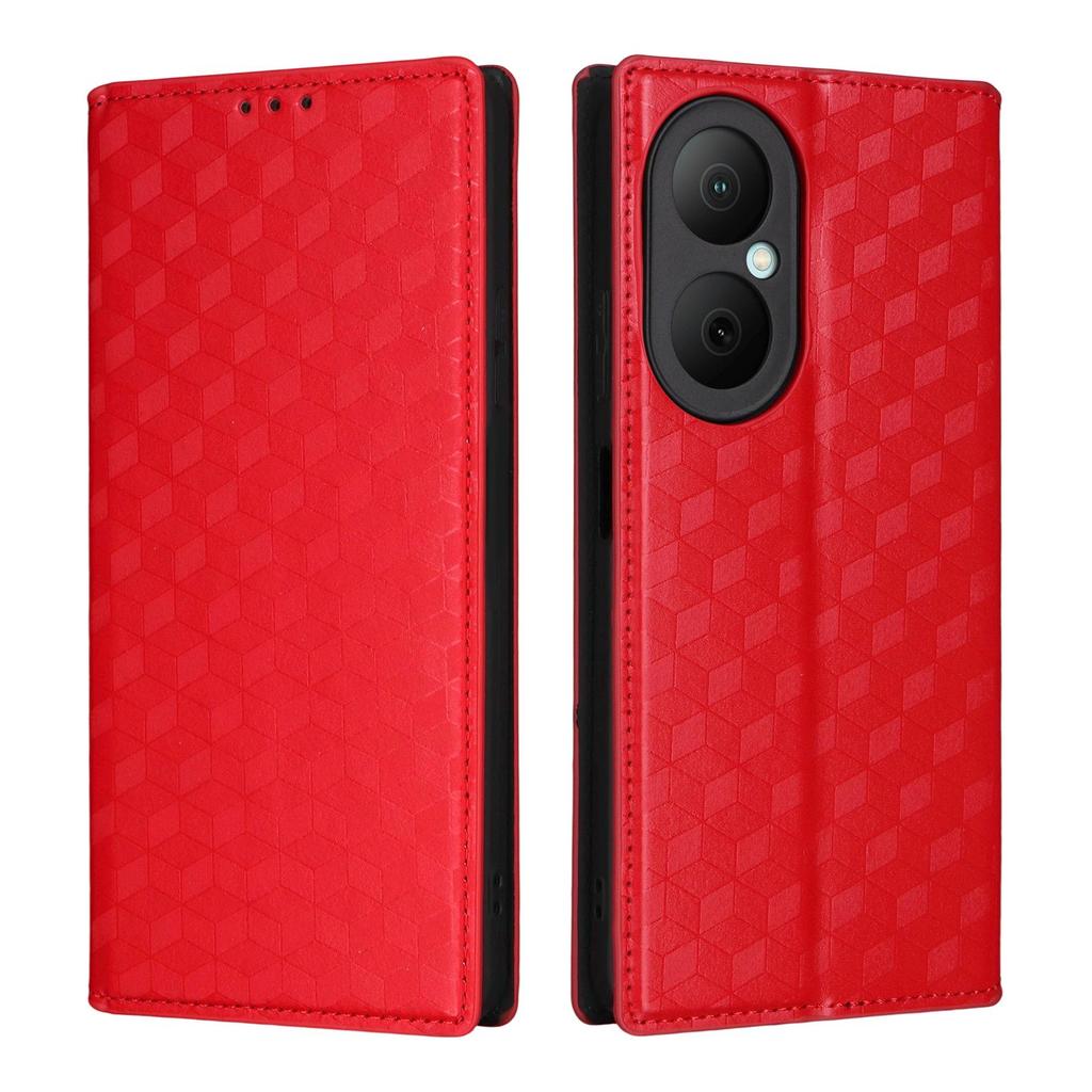 Flip Cover für Huawei Enjoy 80 4G PU-Leder Ganzkörperschutz Mit [RFID-Blockierung] Stoßfest Langlebig Retro Handyhülle