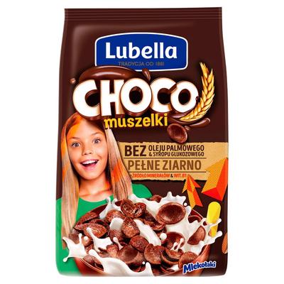 Lubella Choco Shells Cereal Shells with Chocolate Flavor 500 G