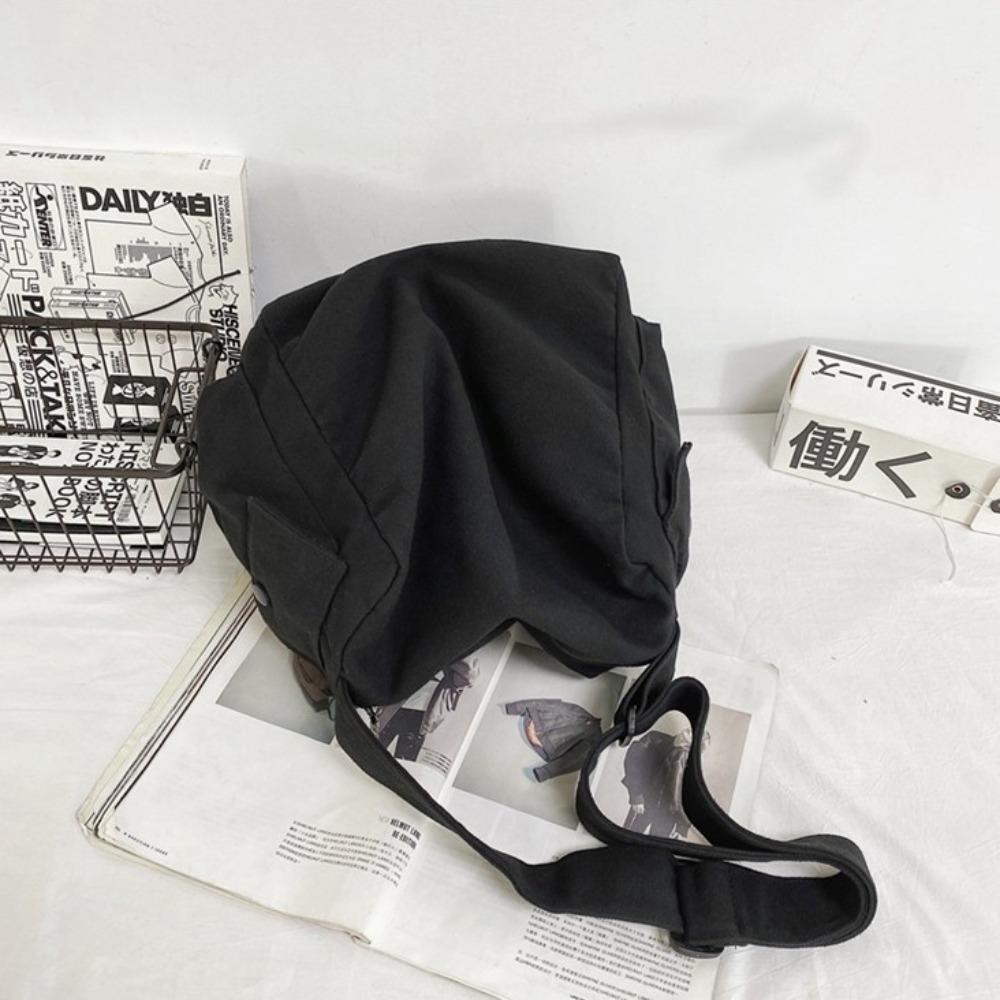 Borse a Spalla/Crossbody in Tela di Grande Capacità Stile Harajuku Borsa da Uomo Ragazzi