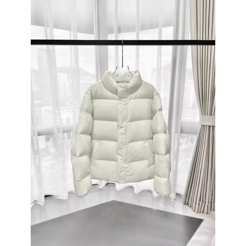 Down jacket short white duck down Yu Shuxin men and women couple jacket bread jacket winter