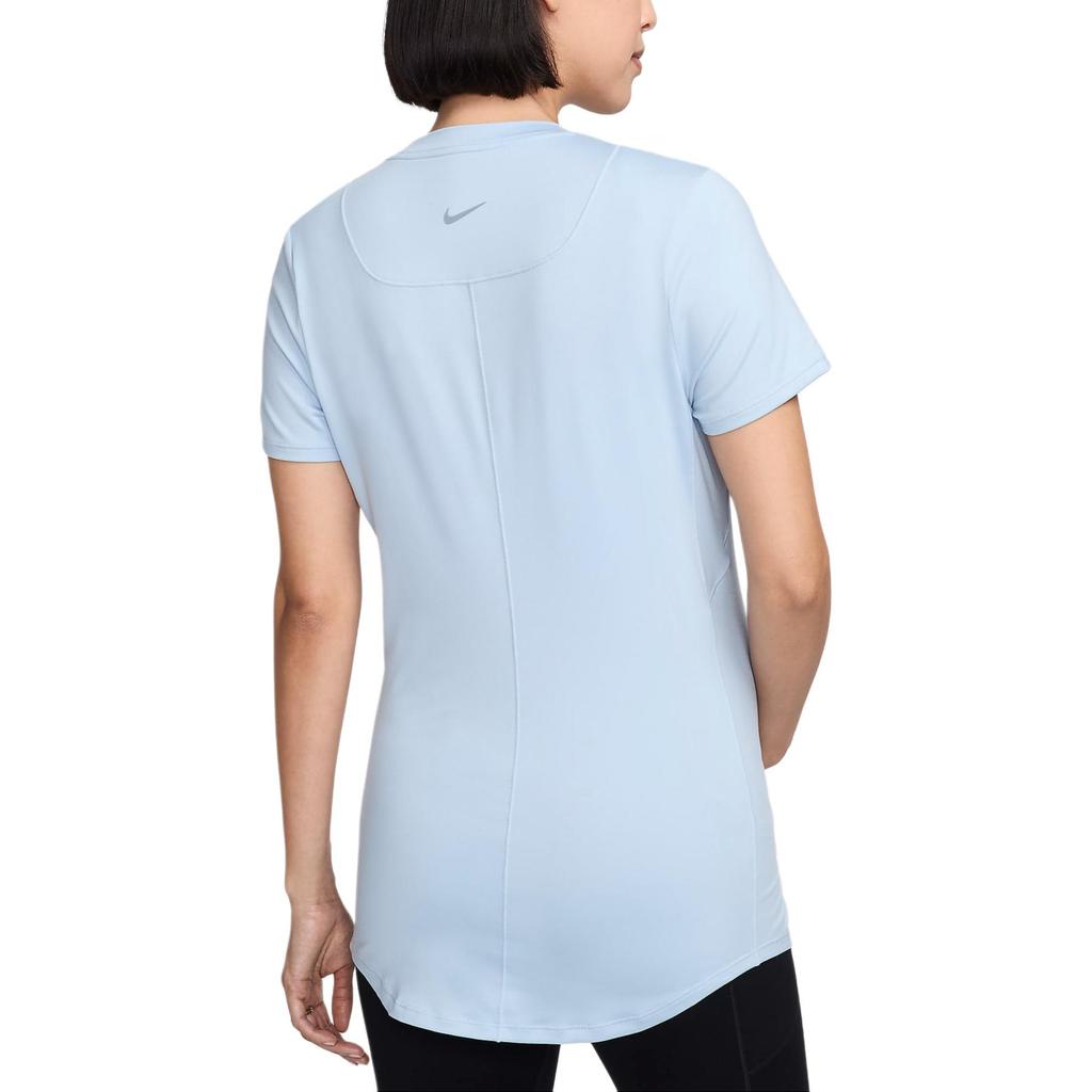 New Nike Dri Fit One T Shirt Women's Light Blue Arsenal FN5002-440