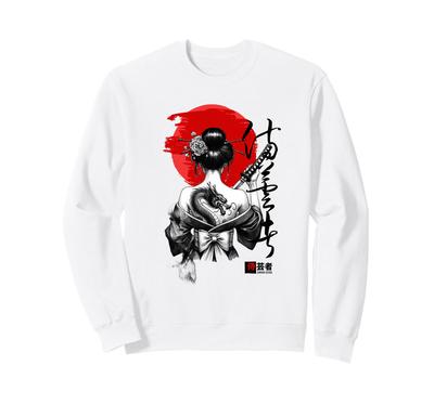 Samurai Dragon Sword Japanese Art Trainer Geisha, Warrior,