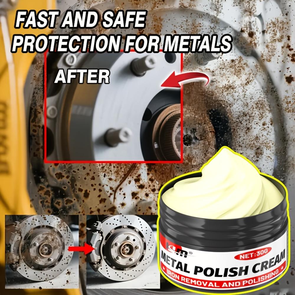 Multi-functional metal polishing paste, metal iron powder remover, scratch repair cream, oxide layer disappearance, suitable for