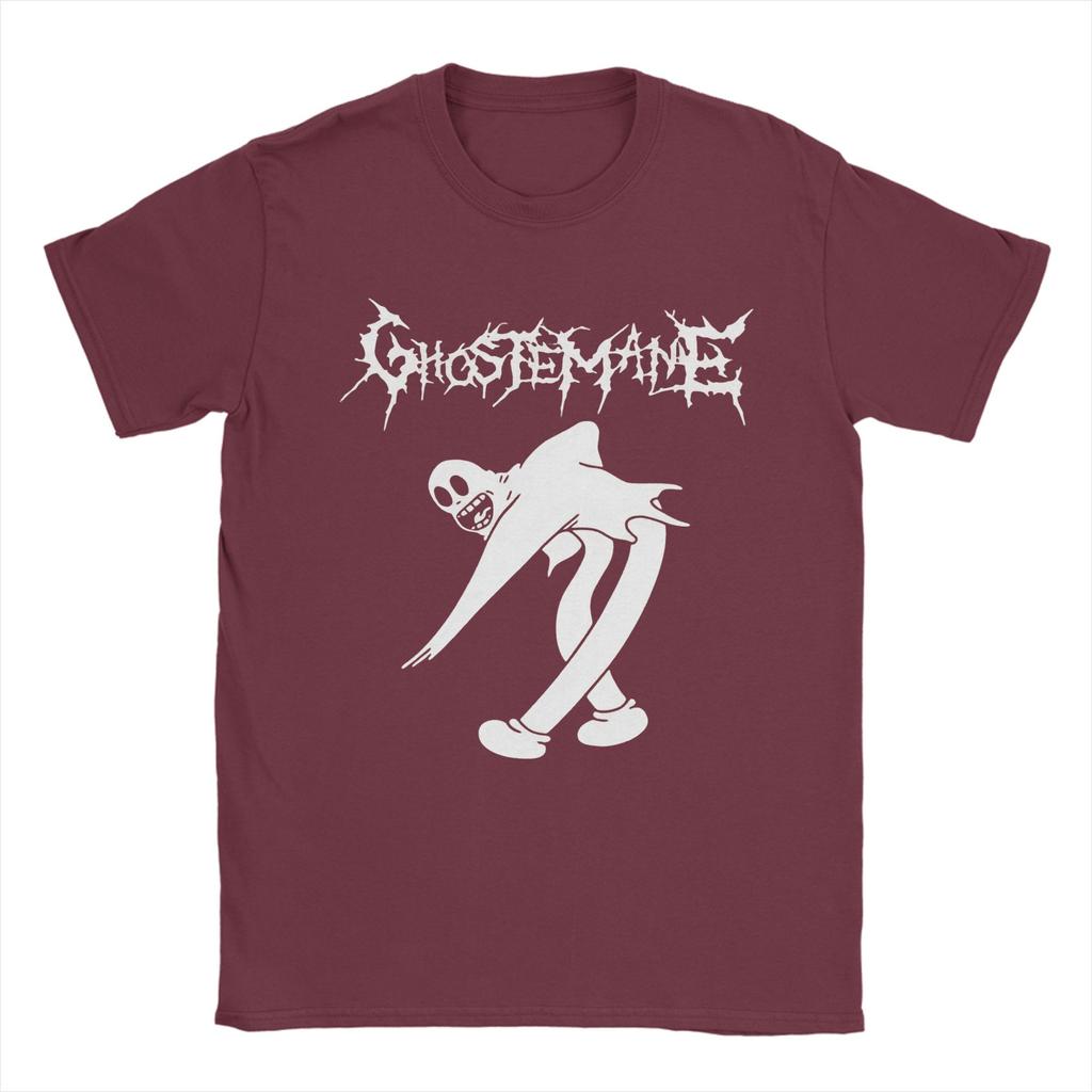 Vintage T-Shirt Sommer Trap Metal Ghoste Unisex Hip Hop T-Shirts Baumwolle T-Shirt für Unisex Y2K Lässiges Print Kurzarm Oberteil T-Shirts