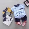 Summer Style Boys' Infant Casual Two-Piece Shirt Set