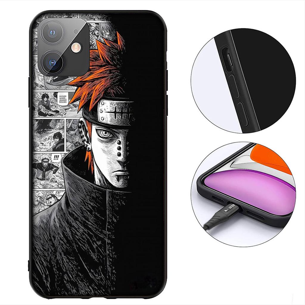 Akatsuki Pain Uchiha Narutos Itachi Sasuke Phone Cover for Xiaomi Redmi 15C 15 A5 9A 9C NFC 9T Note 9 8 8T 4G 5G Protective Case