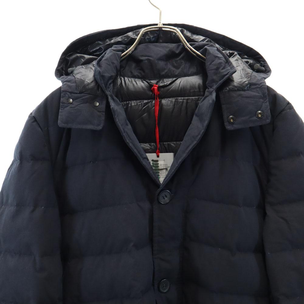 Chaqueta de plumón DUVETICA 50 azul oscuro Hombre Usado