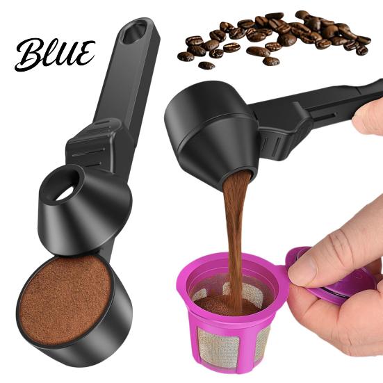 Scoop And Funnel Combo Coffee Spoon for Reusable K Type Cup Pods 2