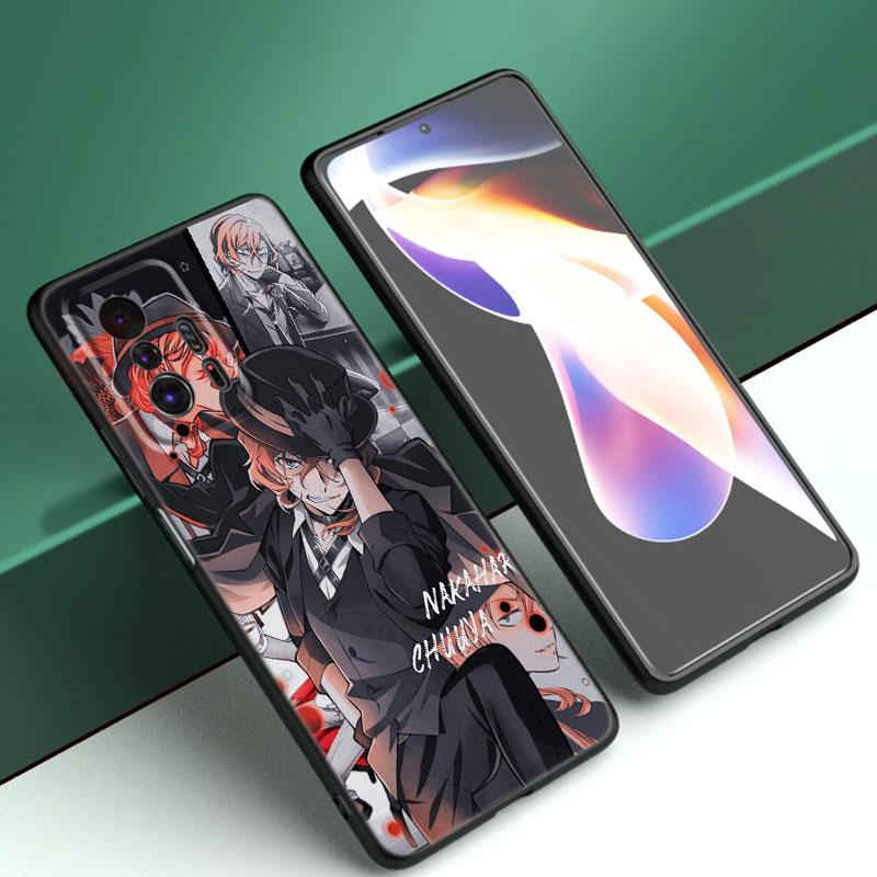 

Аниме Bungo Stray Dog черный силиконовый чехол для телефона Xiaomi Mi 9 SE 8 10T 11 12 13 Lite 9T 11T 12S 12T 13T 14 Pro 5G NE 11i 12X Xiaomi 11T Pro 5G