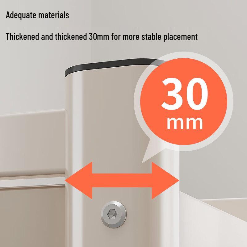 Retractable Kitchen Microwave Oven Storage Shelf