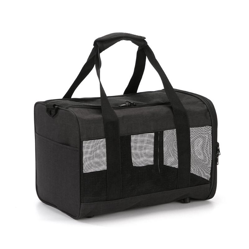 Portable Pet Travel Bag: One-Shoulder Cat, Dog, and Teddy Bear Carrier