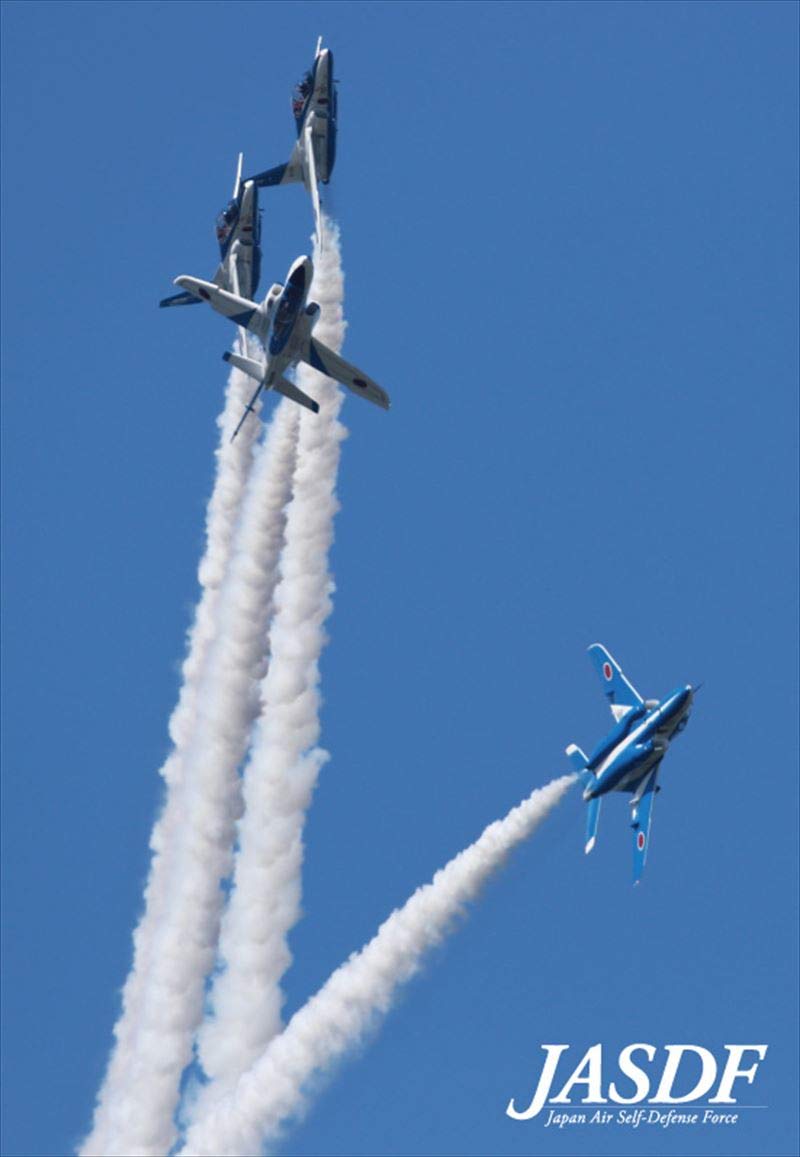 

300-piece jigsaw puzzle Blue Impulse Formation 260 x 380 mm