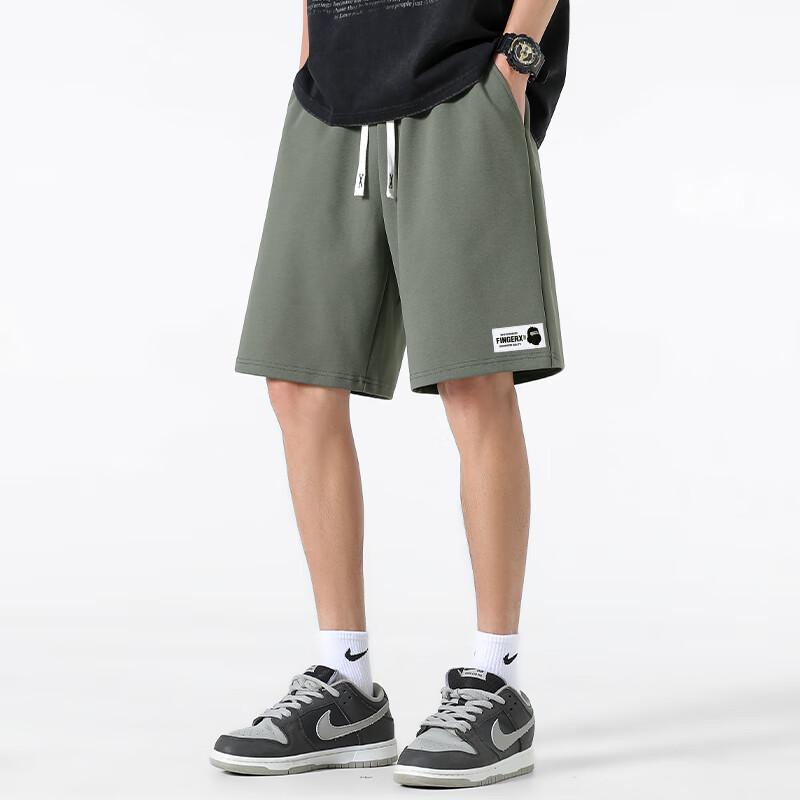 Fingercroxxit Men's 2025 Summer High-Elastic Quick-Dry Casual Shorts