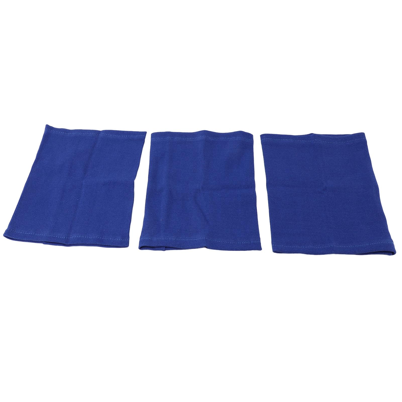 

3 шт. успокаивающая повязка для собак снятие беспокойства эластичные шумоподавляющие собачьи уши для груминга фейерверки L синий