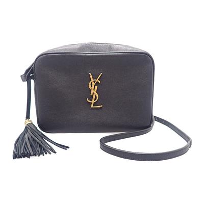 Saint Laurent 612542 Borsa a Spalla nero Vitello Donna