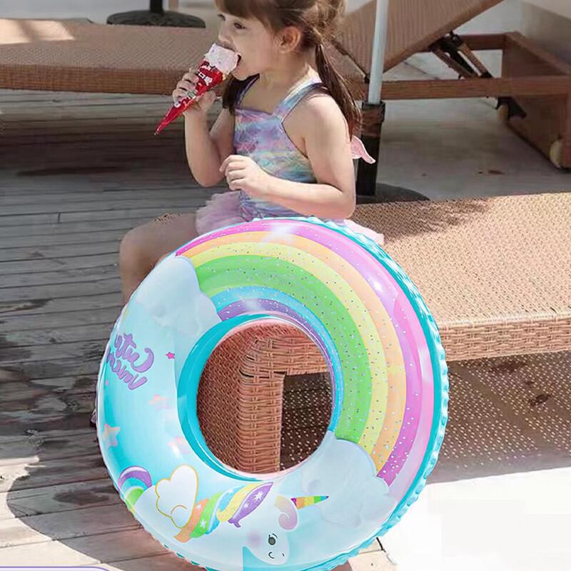 Rainbow Unicorn Kids' Swimming Ring