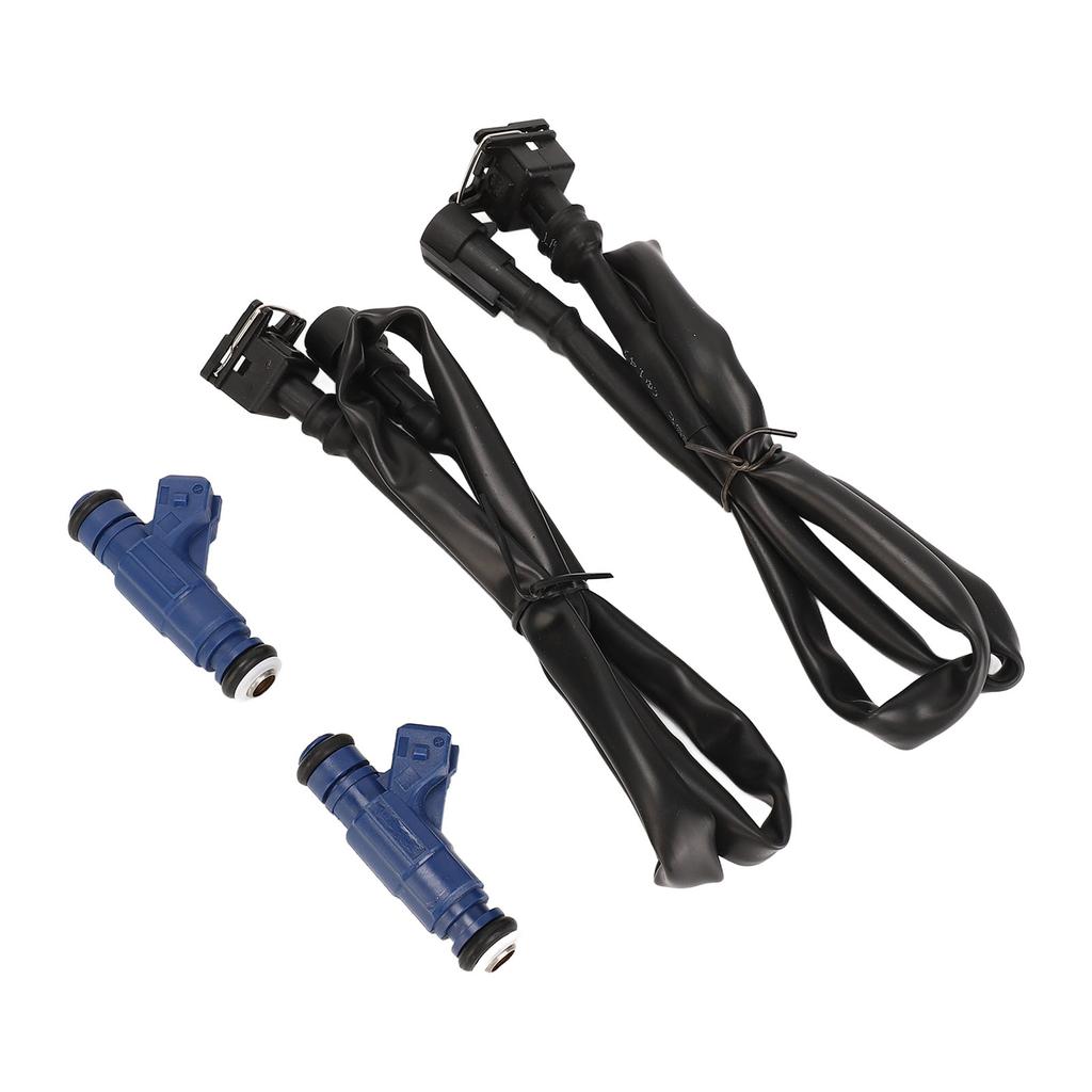 Fuel Injector Set with Pigtail Harness 1202863 Replacement for Polaris Ranger Sportsman RZR