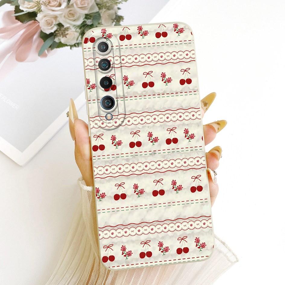 For Xiaomi Mi 10 5G Case Popular Flower Daisy Soft Silicone Shockproof Cover For Xiaomi Mi 10 Pro 5G Funda Mi10 Mi10Pro 5G Shell