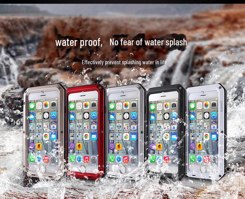 TAKTIK Waterproof Anti-Fall Case for iPhone 5S/6/6P/7/7P