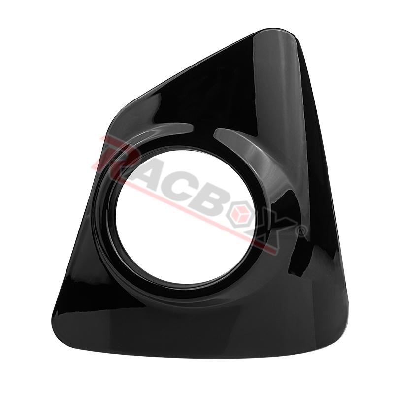 Car Front Left Right Fog Light Lamp Trim Cover Bezel Frame for Toyota Corolla S 2014 2015 2016 Parts Replacement Glossy Black