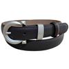 Women Trendy Solid Color Leather Belt With Metallic Buckle For Style Everyday