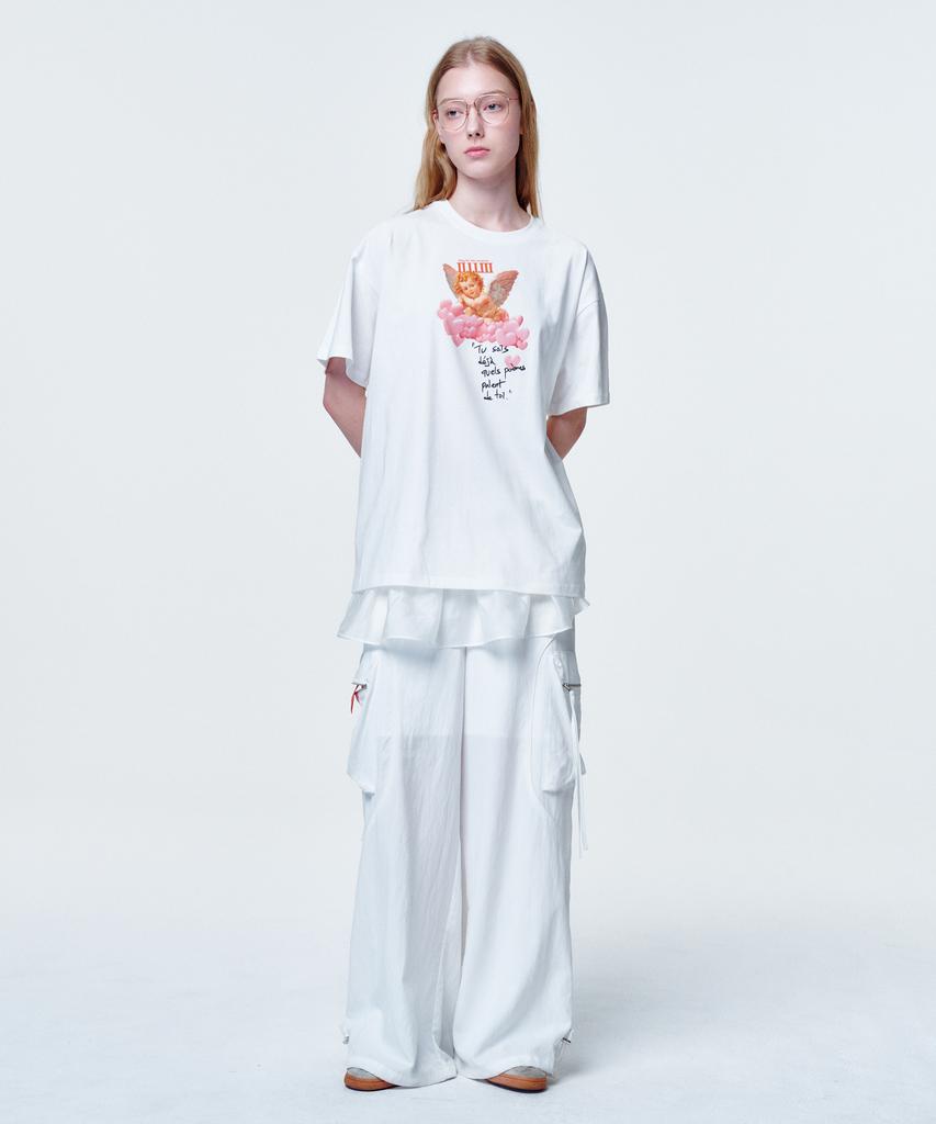 2113 STUDIO Loose Fit T-Shirt Heart Cloud