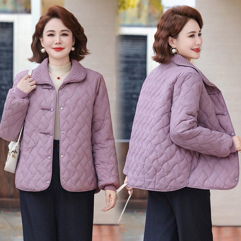 Autumn and Winter Cotton-padded New Thickened Warm Jacket Medium Cotton-padded Jacket
