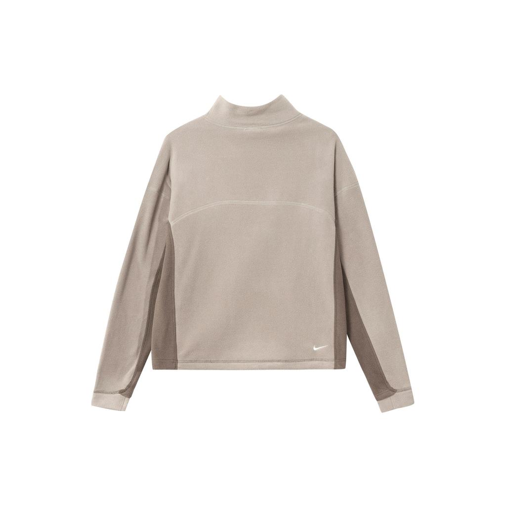 Nike ACG Wolf Tree Top Grey Brown Women's Fleece Pullover DQ5843-087