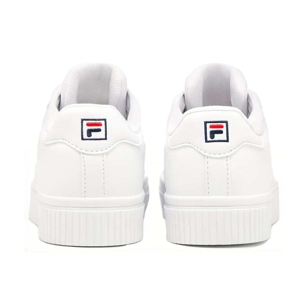 Fila Panache 19 Stoff Synthetisches Leder Niedrige Sneaker Damen Sneaker Weiß 5CM00772-125