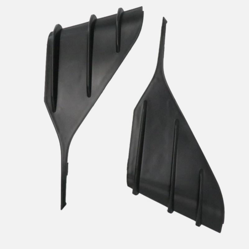 1 Paire Cache-Grille de Phare Antibrouillard Avant de Voiture Cadre Garniture Capuchon Contour Capot Couvercle Pour Hyundai Pour Elantra 2024-2025 86563-AACD0