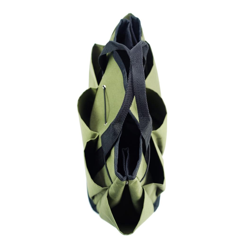 Gardening Tote Bag with 8 Pockets Gardening Tool Kit Organizer Hand Tool Storage Bag Lawn Yard Bag