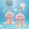 Soft Plushie Shark Seal Keychain Stuffed Animal Turtle Keychain Ocean Animal Plush  Backpack