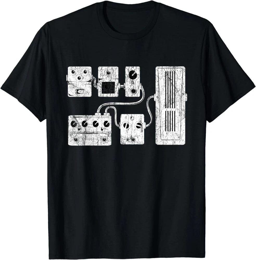 New Guitar Player Pedal Board Guitarist Gifts Playing Guitars Shirts4xl S