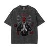 Summer Hot Sale Anime Dorohedoro Kaiman Washed Vintage T Shirt Y2k Gothic Manga Rock Tshirt Men Women Hip Hop Oversized Tshirt