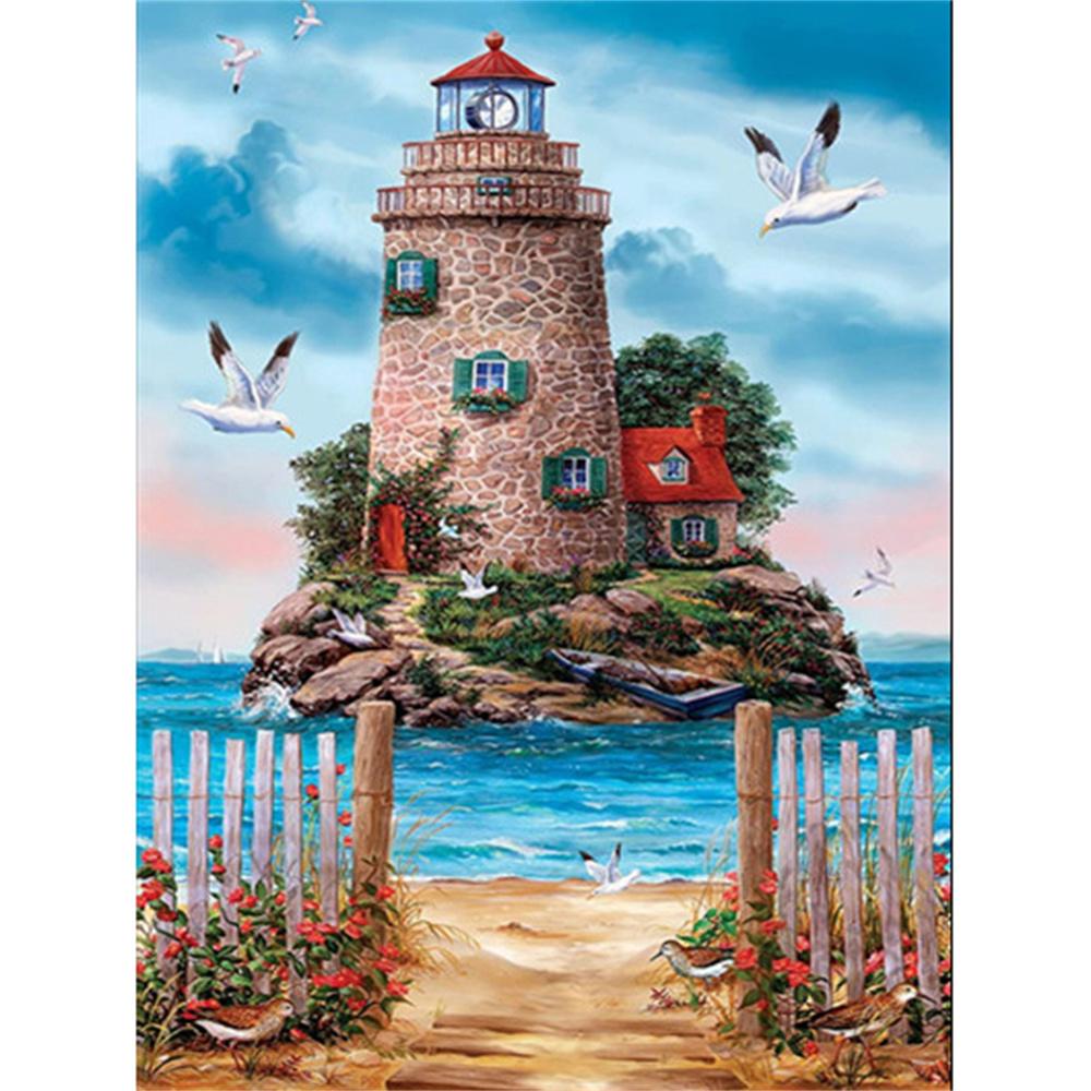 Parrot DIY 5D Diamond Painting Kit Landscape Diamond Mosaic Bird Cross Stitch Handmade Inlaid Rhinestone Embroidery Home Decor