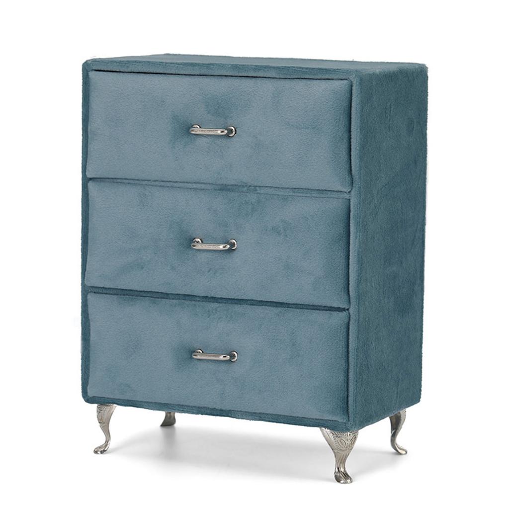 Niedliche Sofaform Reise Schmuckkoffer Schmuck Organizer Box für Frauen Mädchen Halskette Ring Ohrring
