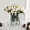 Elegant Silk Rose Flowers Real Touch Fake Plants Artificial Roses Bouquet  Outdoor Garden Decor