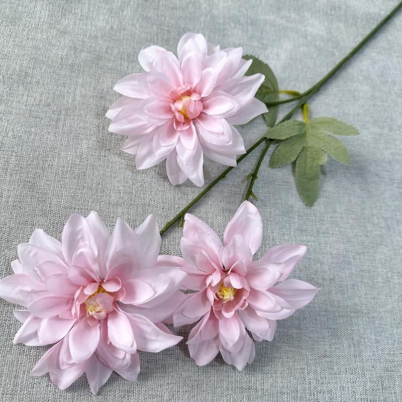 Artificial Flower Dahlia Wedding Hotel Restaurant Desktop Decoration Ornament