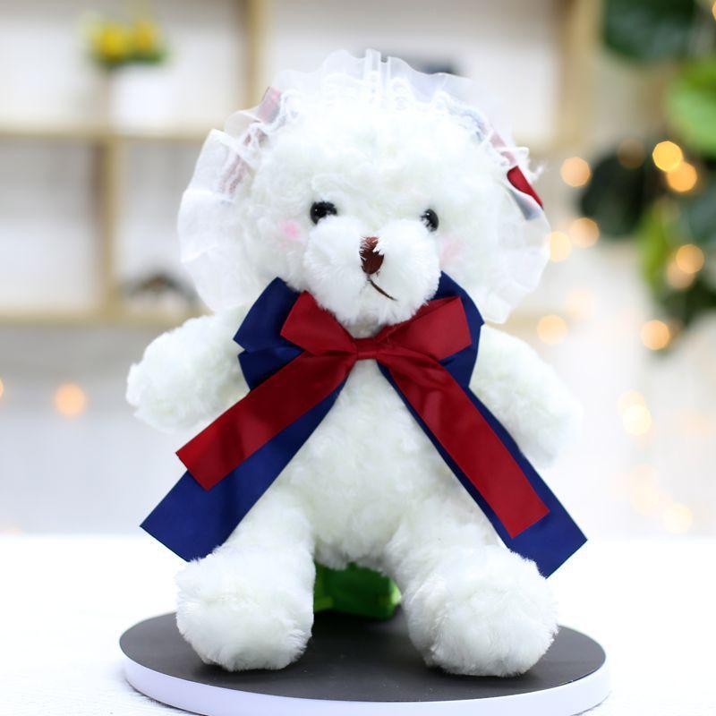 Plush Toy Doll 7 Inch Grab Machine Lolita Bear Doll Rag Doll Girl Birthday Gift Doll