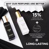 Bellavita CEO Man And White Oud Unisex Long Lasting Perfume Set 2x20ml Woody Spicy Citrus Fragrance