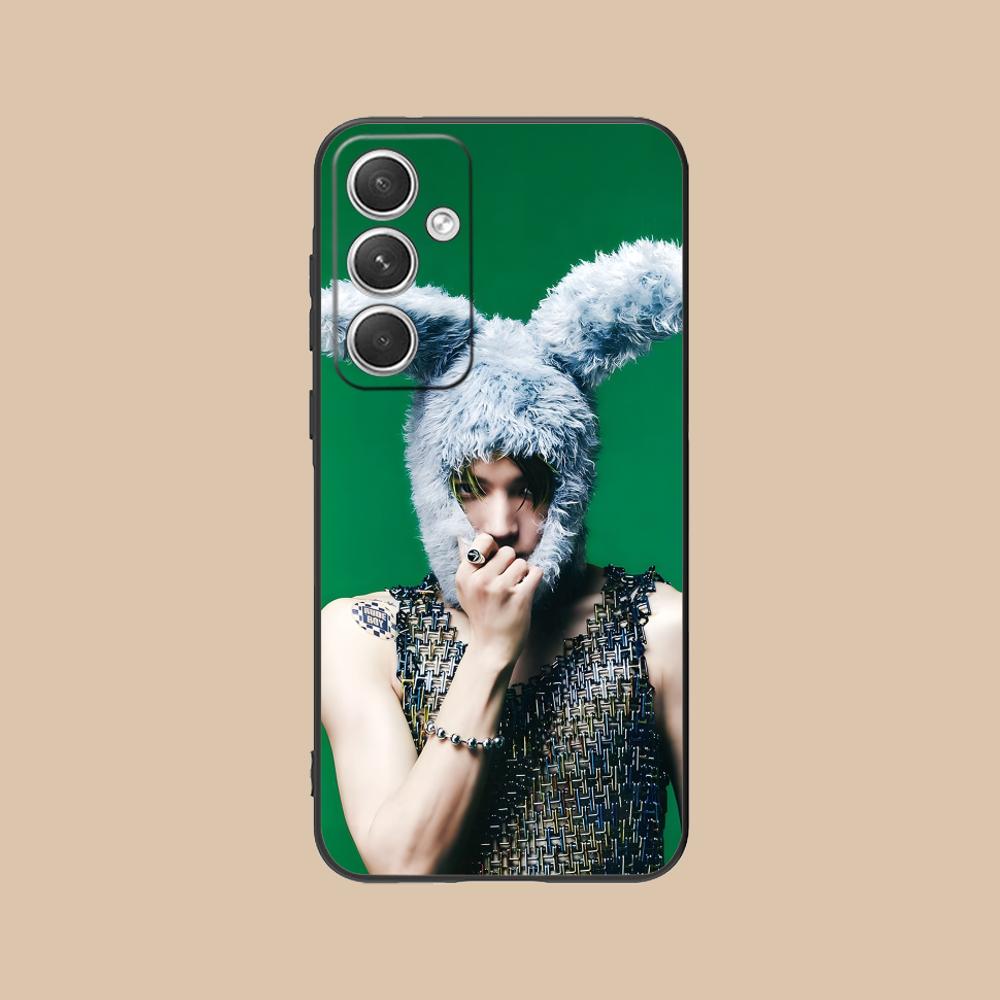 KPOP Taeyong Mobile Phone Case for Samsung Galaxy S25 S24 S23 S22 S21 S20 Note20 Plus FE Ultra Colour Cover Cover Pretty