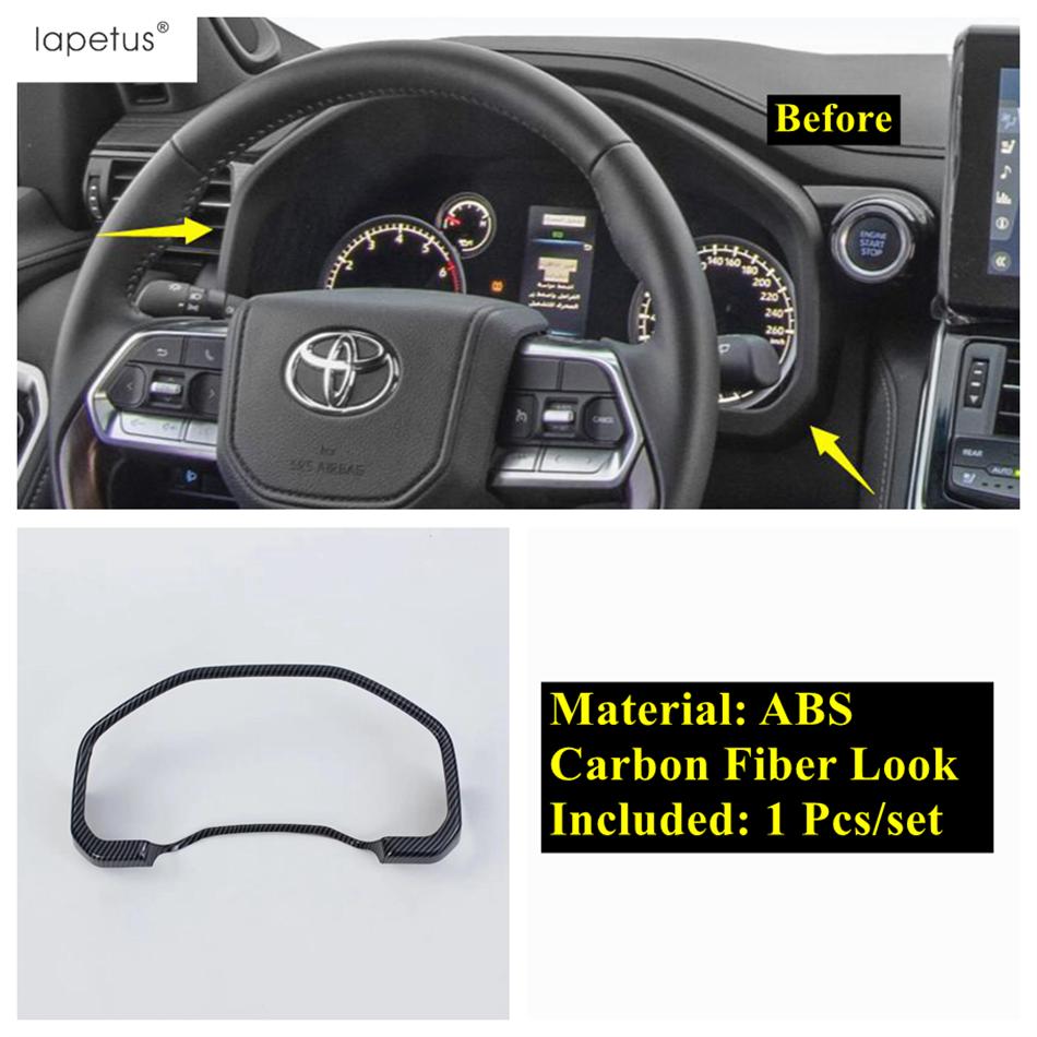Window Lift Handle Bowl / Steering Wheel / Front Water Cup Cover Trim Accessories For Toyota Land Cruiser 300 LC300 - 2024