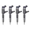 4Pcs Fuel Injector For Citroen C3 C4 1.6 BlueHDi 2014-2016 0445110566