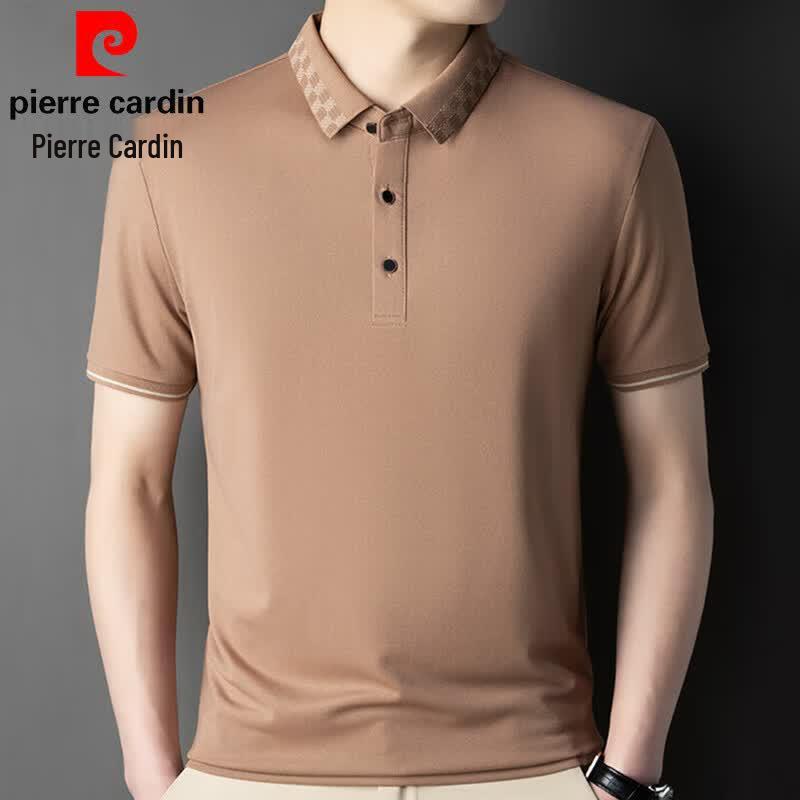 Pierre Cardin Men s Ice Silk Lapel Polo Shirt XXXXL