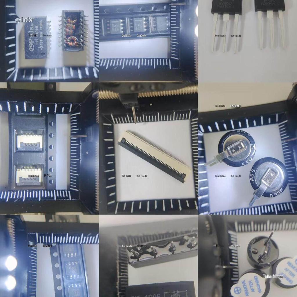1.0mm Pitch FFC/FPC Vertical 8-Pin Offset Connector Socket