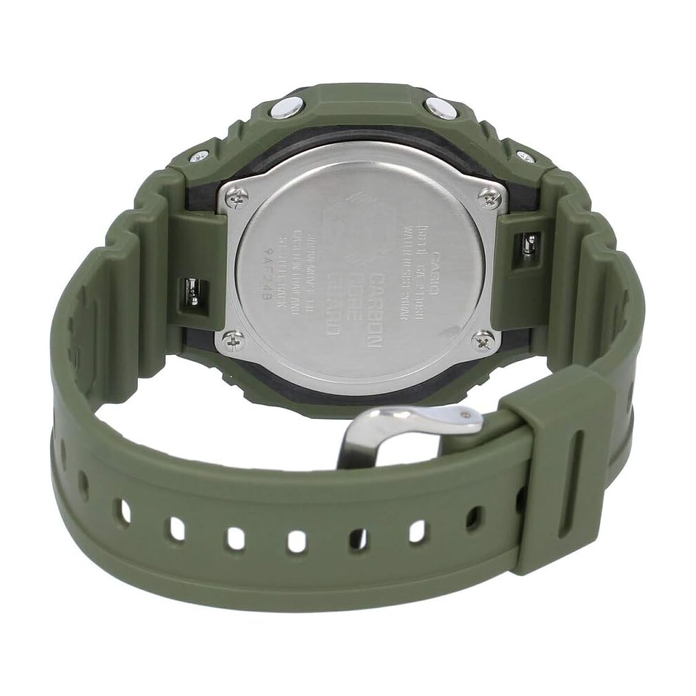 Casio G-Shock Utility Color Analog-Digital Watch Men's Carbon Khaki Green GA-2110SU-3A